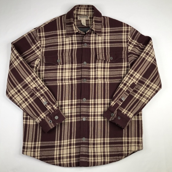 Duluth Trading Fleece Lined Flannel 
